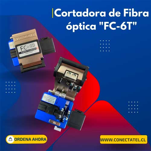 Cortadora de fibra óptica FC-6T