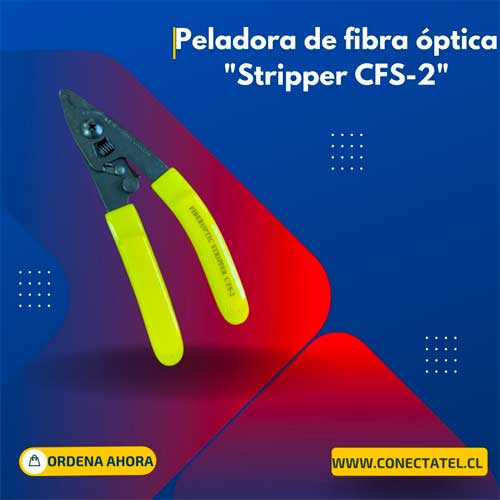 Peladora de fibra óptica de alta precisión CFS-2