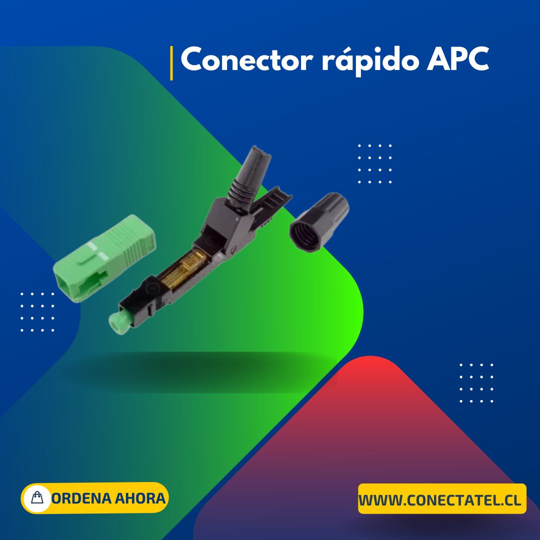 Conector rapido sc/apc Monomodo/10 Unid