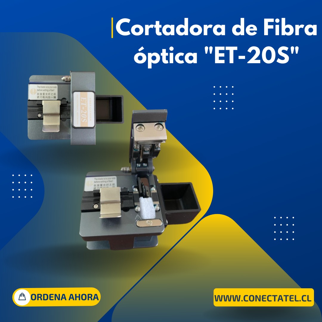 Cortadora de fibra óptica alta precisión ET-20S