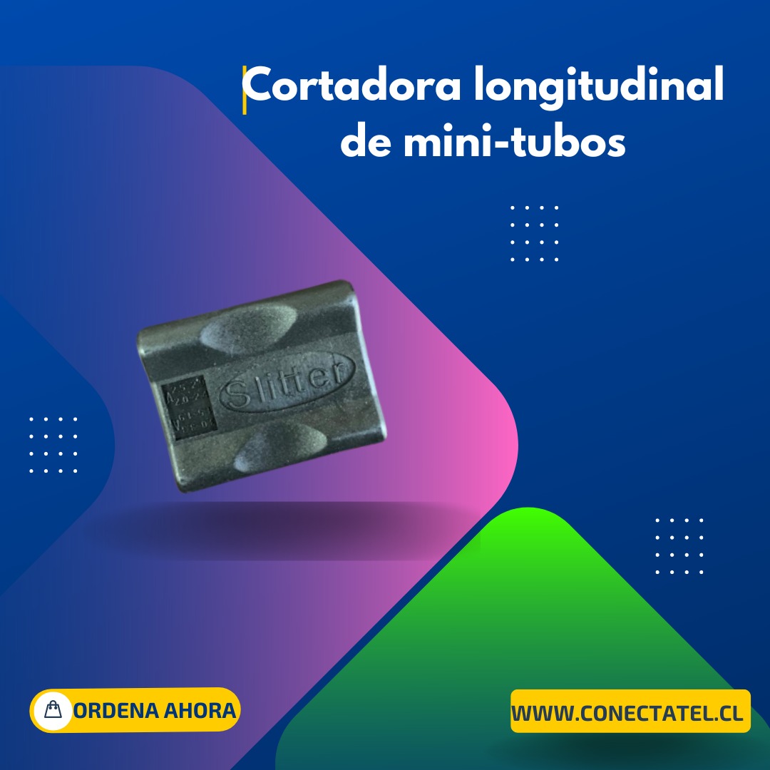 Cortadora longitudinal mini tubo