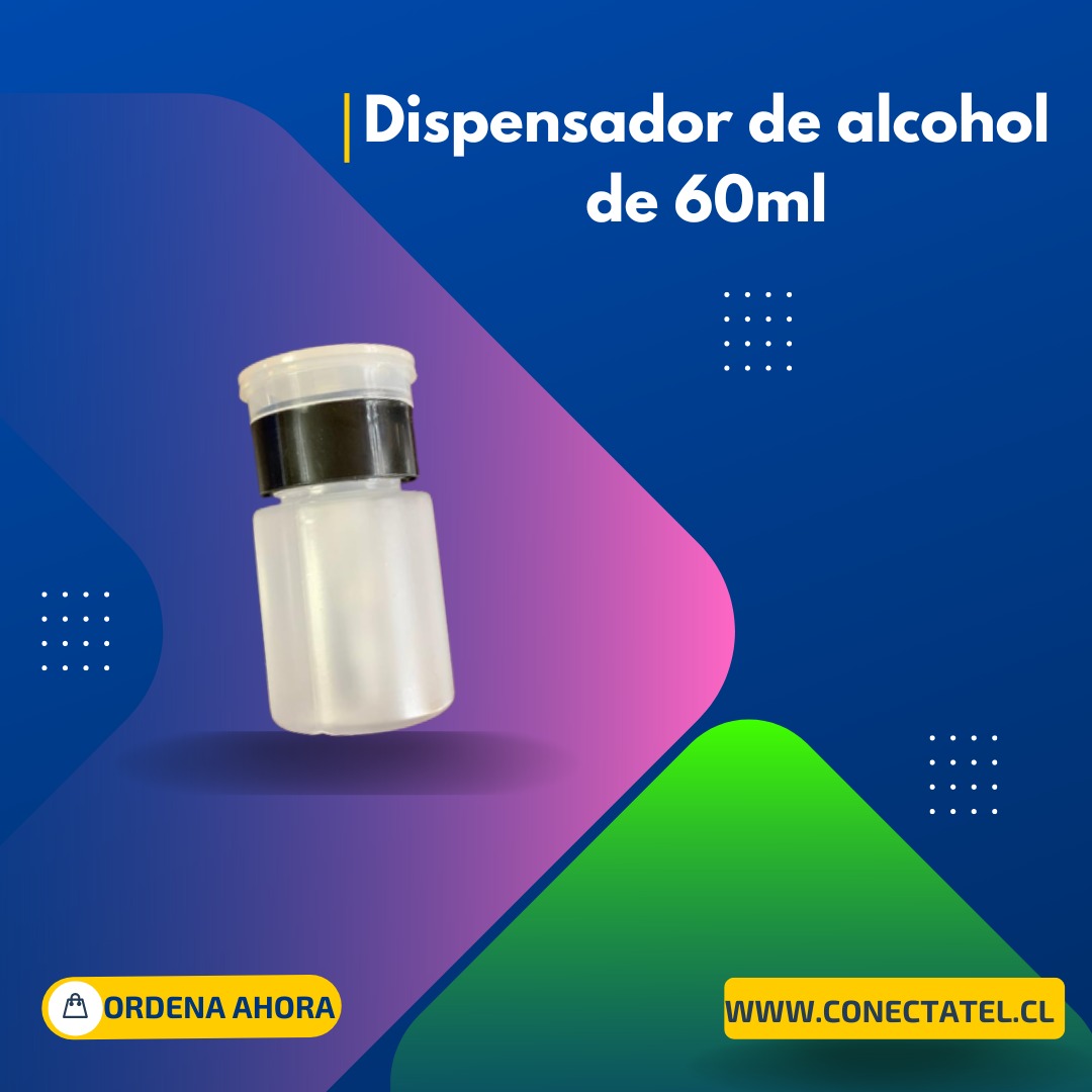 Botella dosificador de alcohol