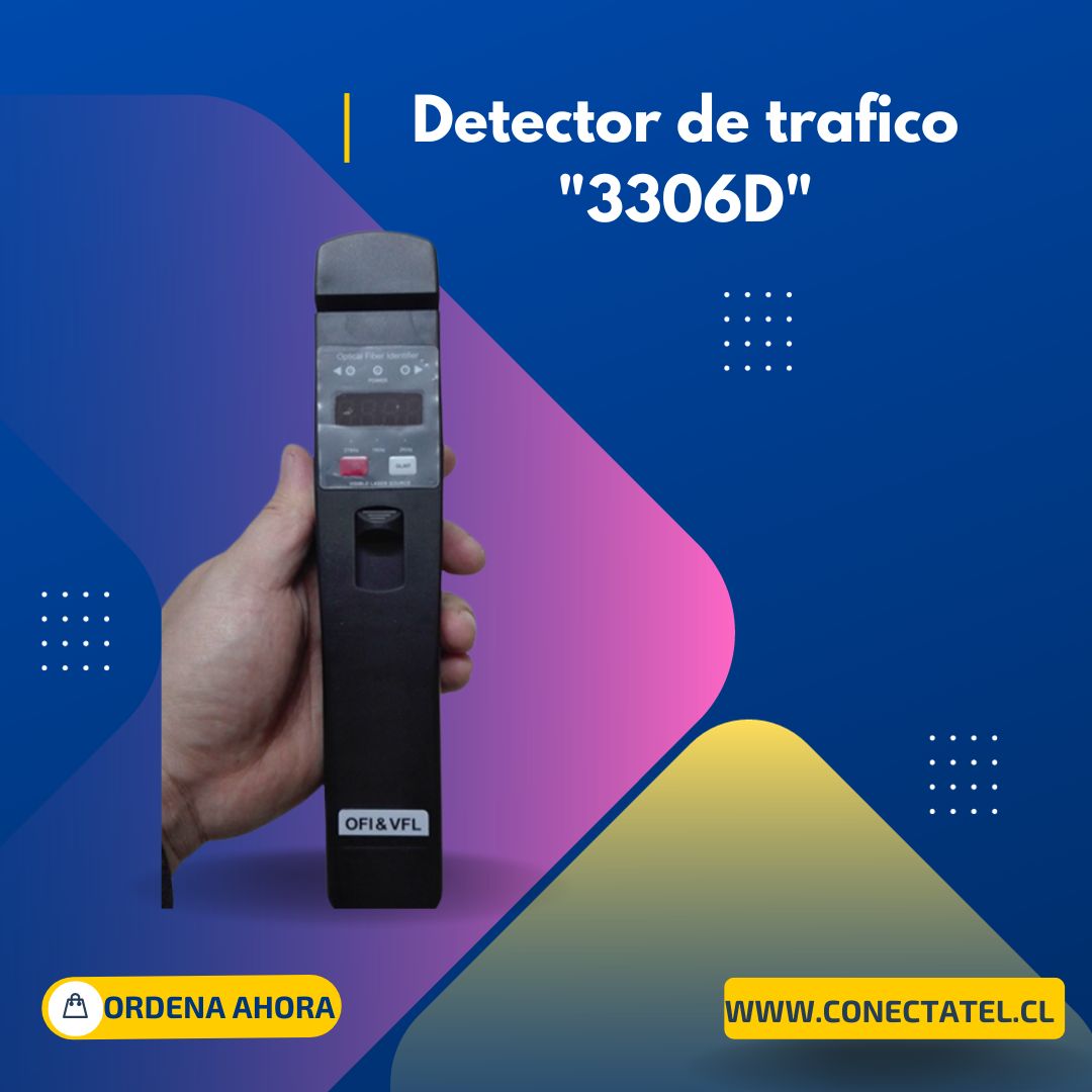 Detector de tráfico para fibra óptica