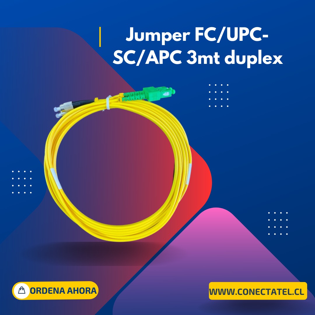 Jumper sc-apc/fc-upc duplex