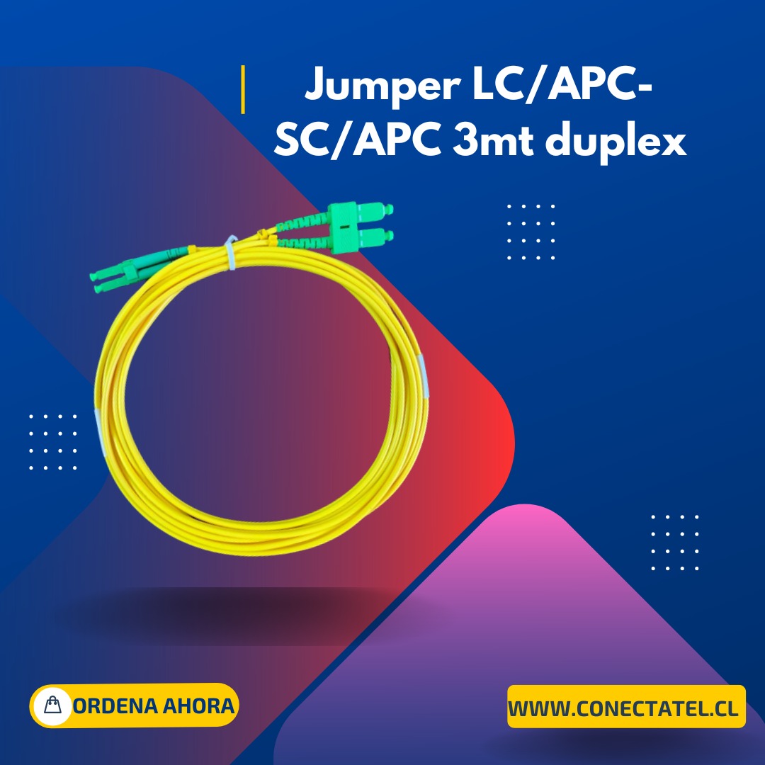 Jumper sc-apc/lc-apc duplex